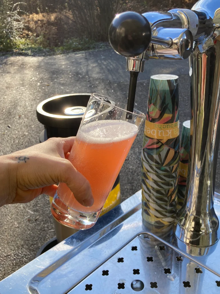 matériel pour tirer les fûts de kombucha